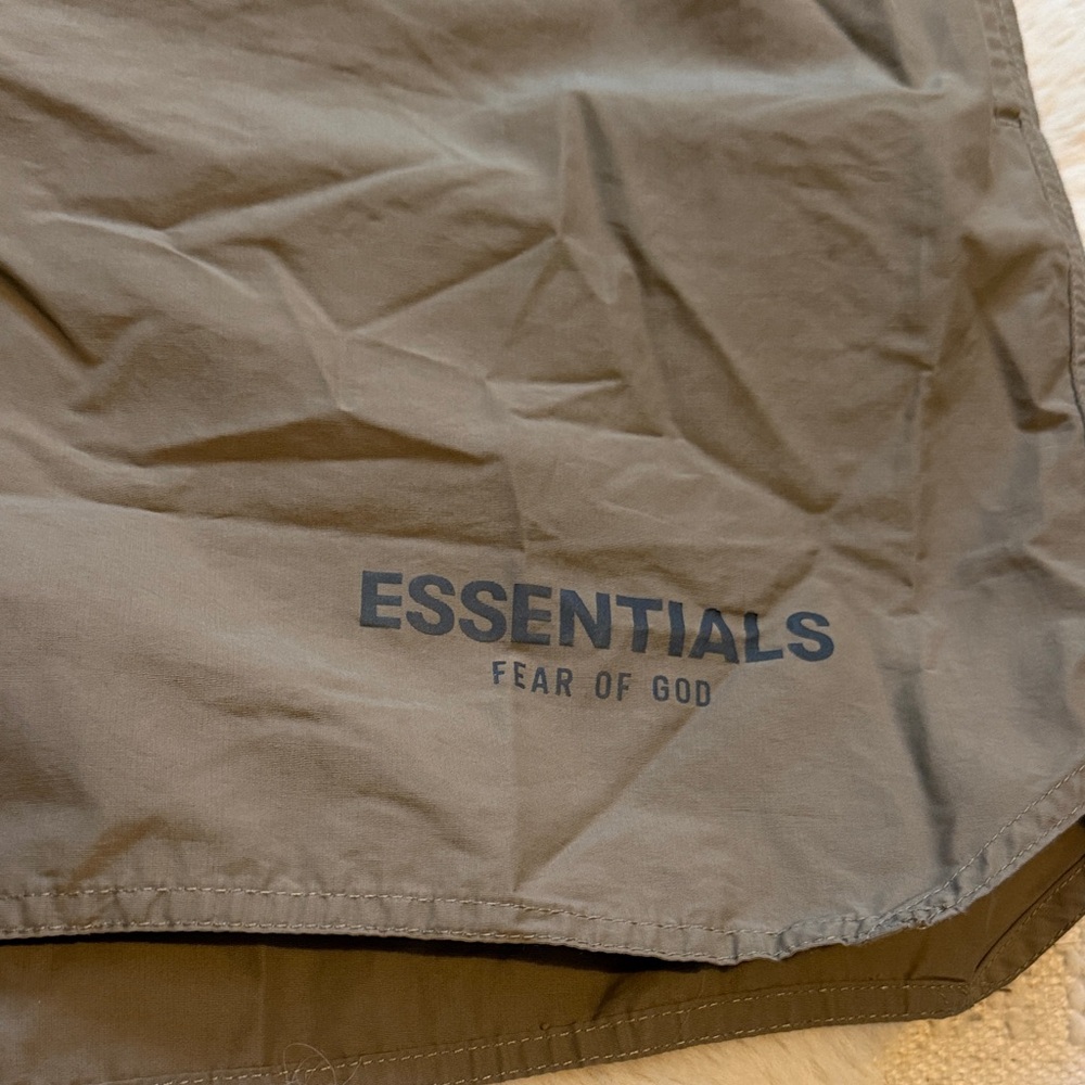 Essentials Taupe Shorts - Picture 2 of 6